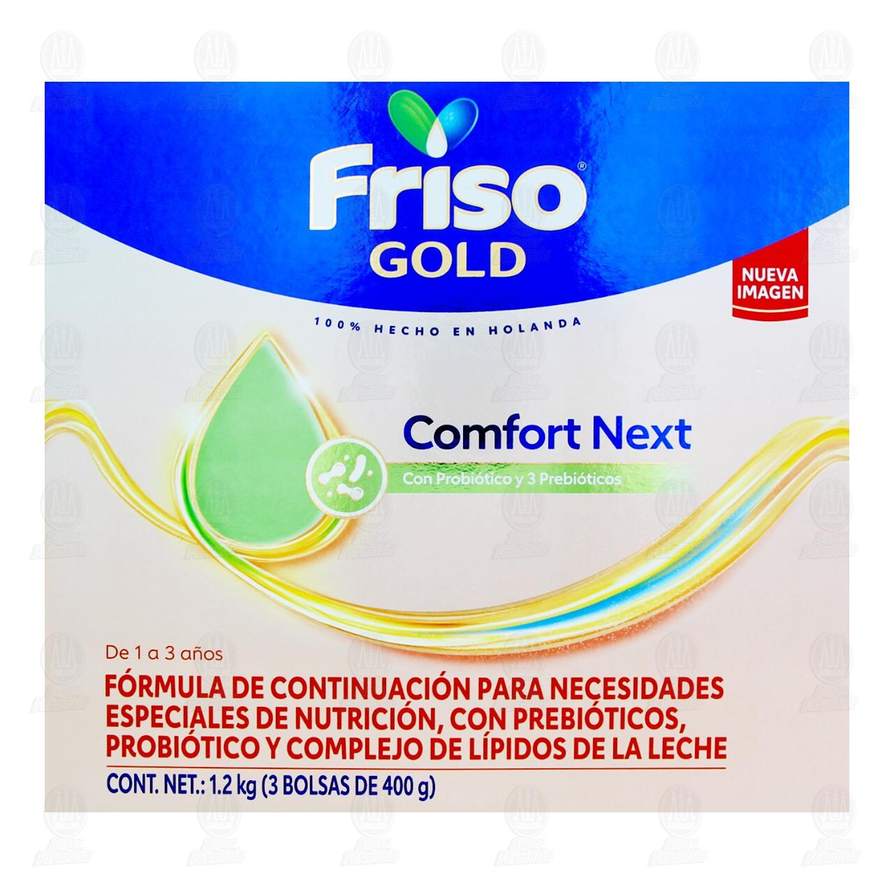 F&oacute;rmula Infantil Friso Gold Comfort Next en Polvo (1-3 a&ntilde;os), 1.2 kg. image number 1