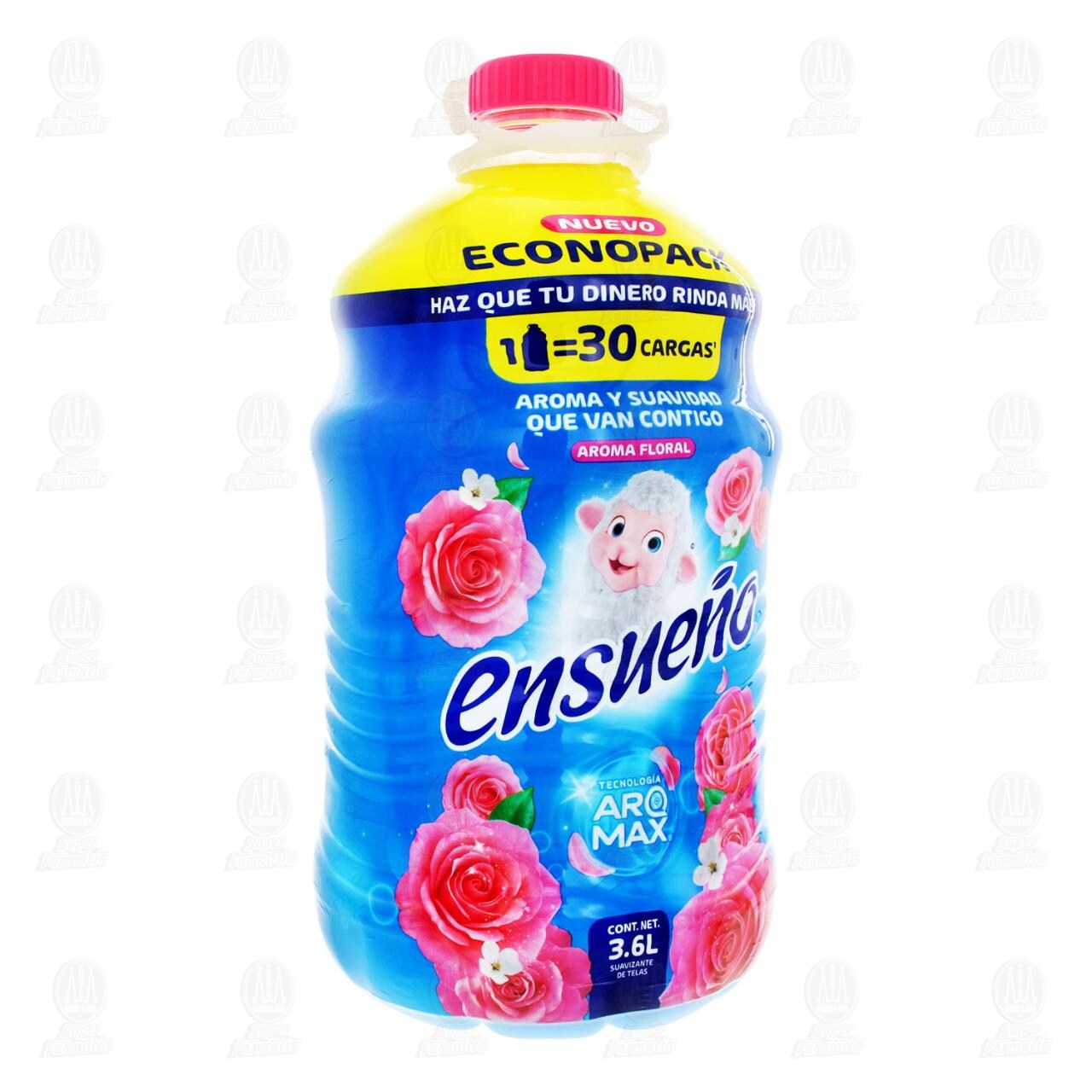 Suavizante de Telas Ensue&ntilde;o Aroma Floral, 3.6 l. image number 0