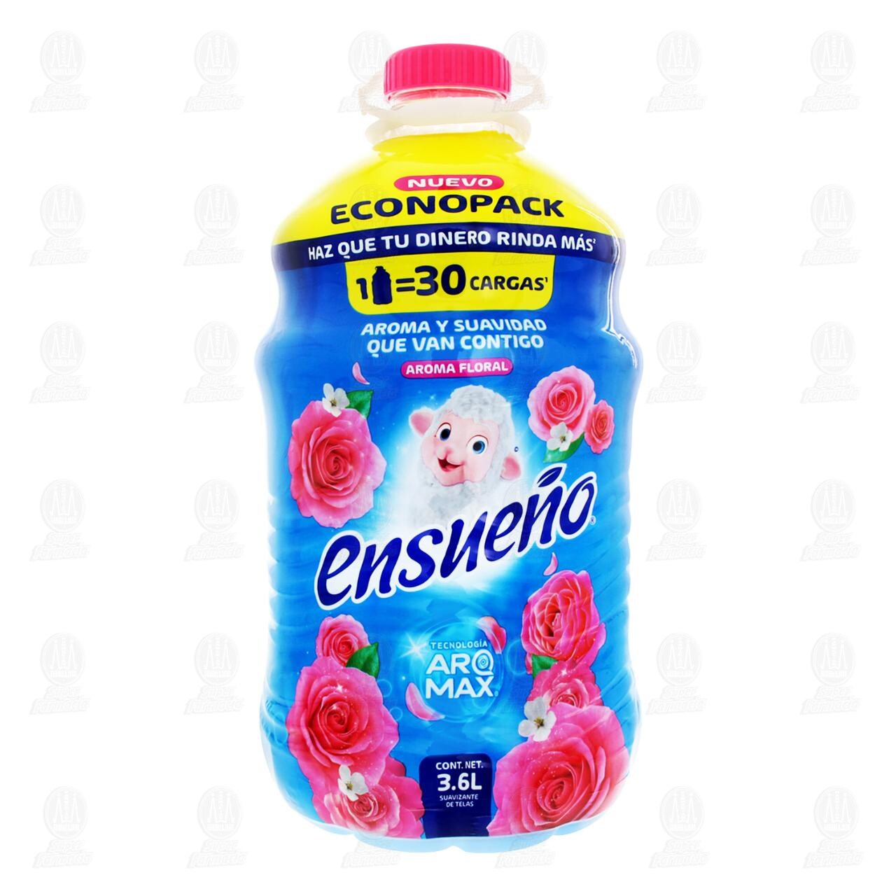 Suavizante de Telas Ensue&ntilde;o Aroma Floral, 3.6 l. image number 1