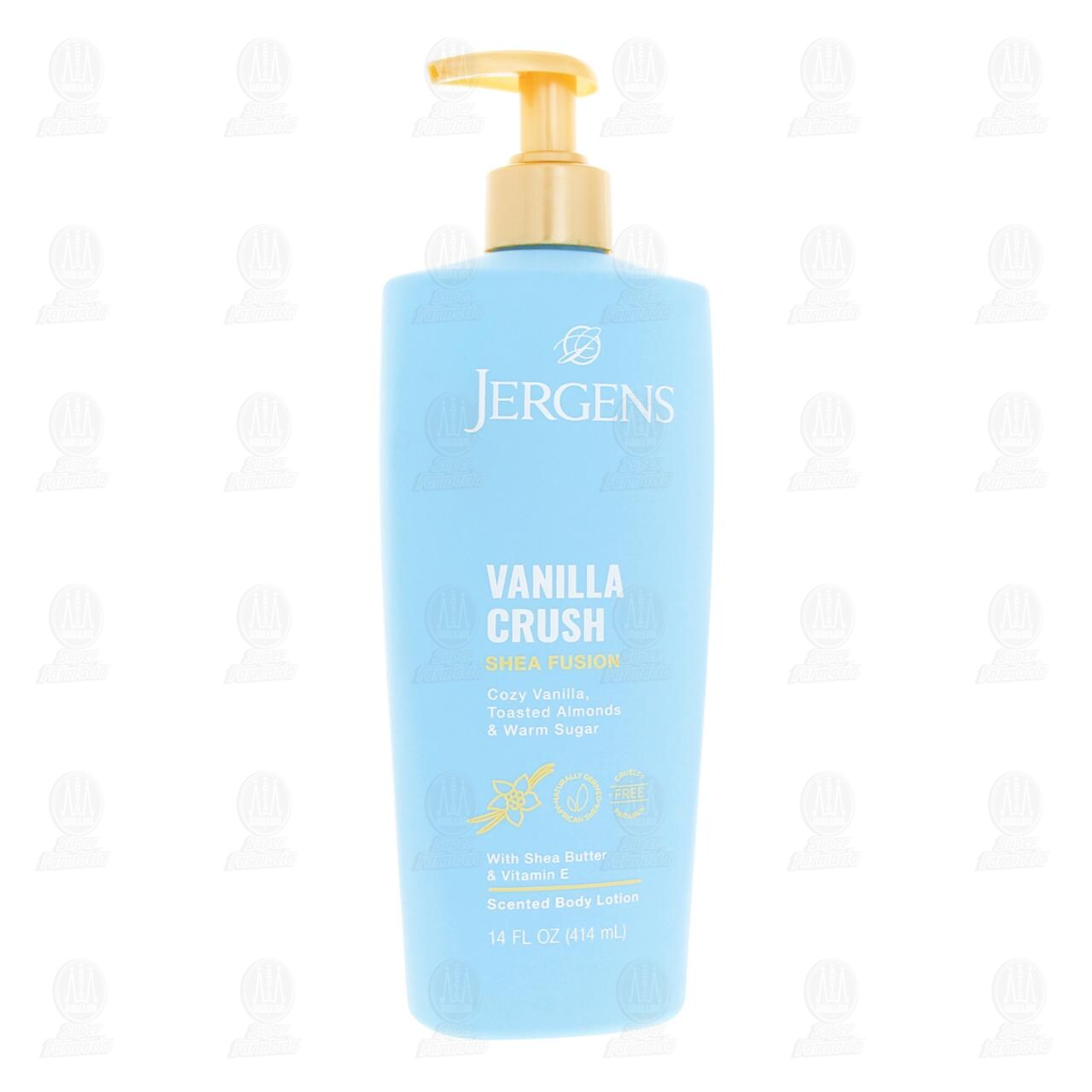 Loci&oacute;n Corporal Jergens Vanilla Crush Shea Fusion, 414 ml.
