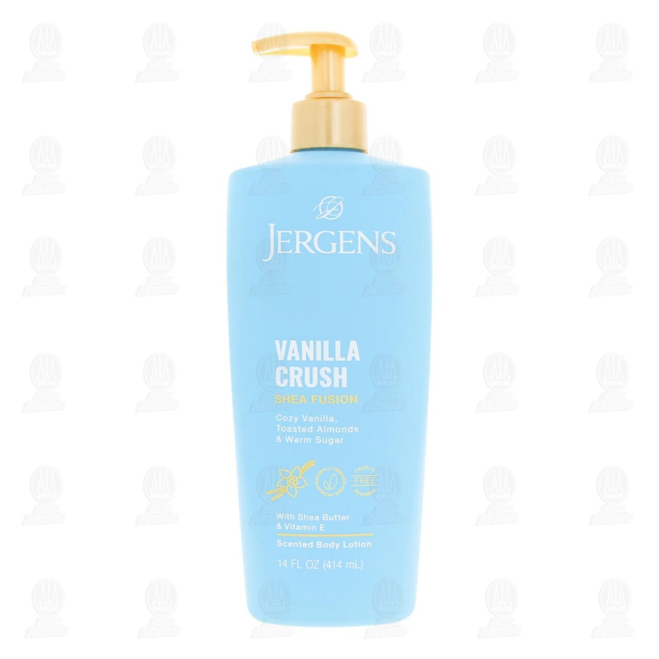 Loci&oacute;n Corporal Jergens Vanilla Crush Shea Fusion, 414 ml. image number 1