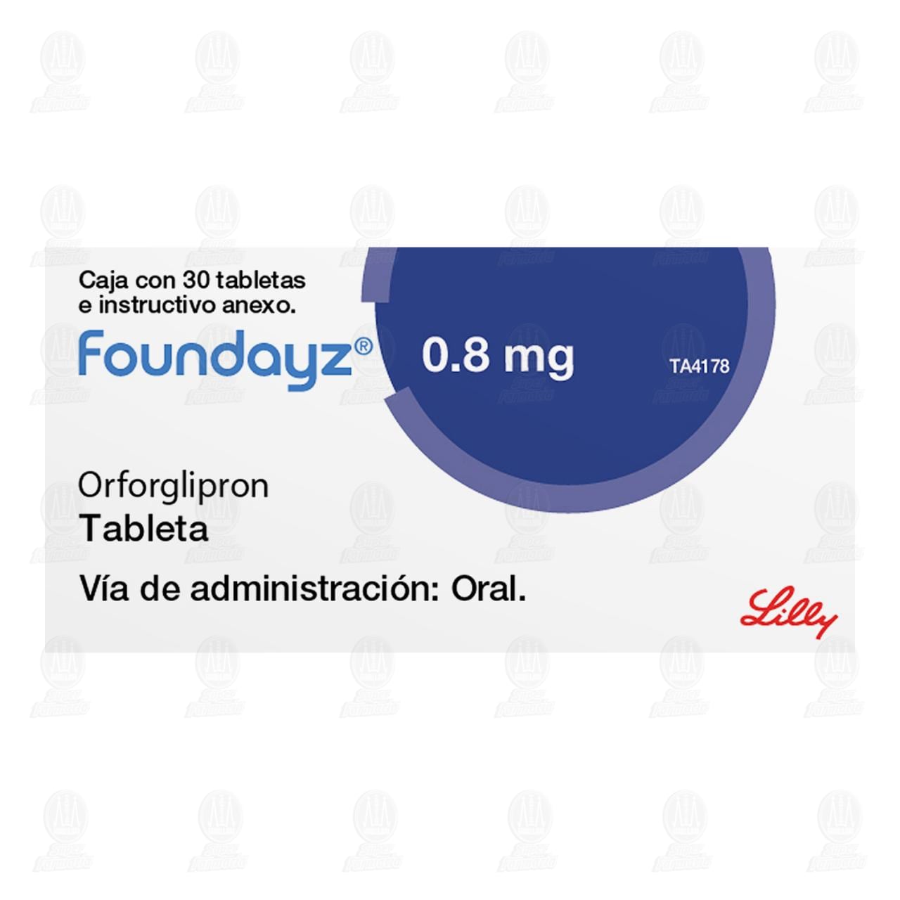 Foundayz 0.8 mg, 30 Tabletas. image number 1
