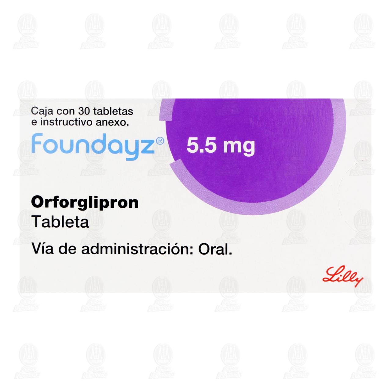 Foundayz 5.5 mg, 30 Tabletas image number 1