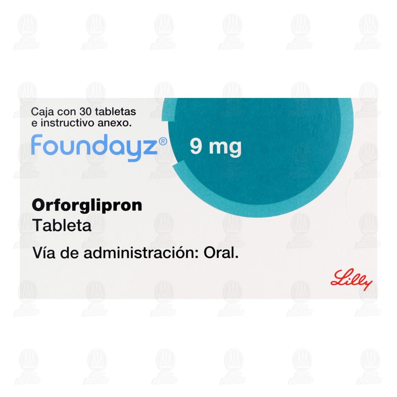 Foundayz 9 mg, 30 Tabletas. image number 1
