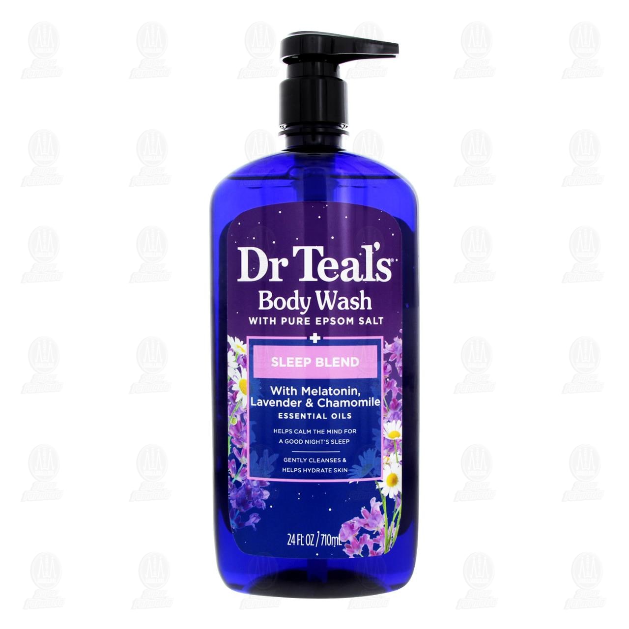 Jab&oacute;n L&iacute;quido Corporal Dr Teal's Sleep Blend con Melatonina, Lavanda y Manzanilla, 710 ml. image number 1