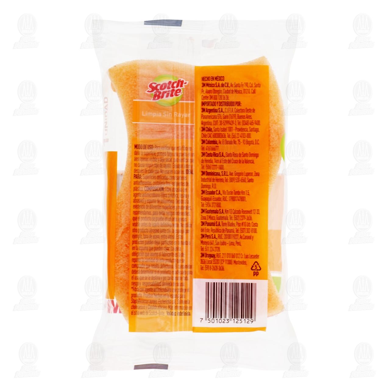 Fibra Esponja Scotch-Brite Limpieza Delicada, 1 pz. image number 1
