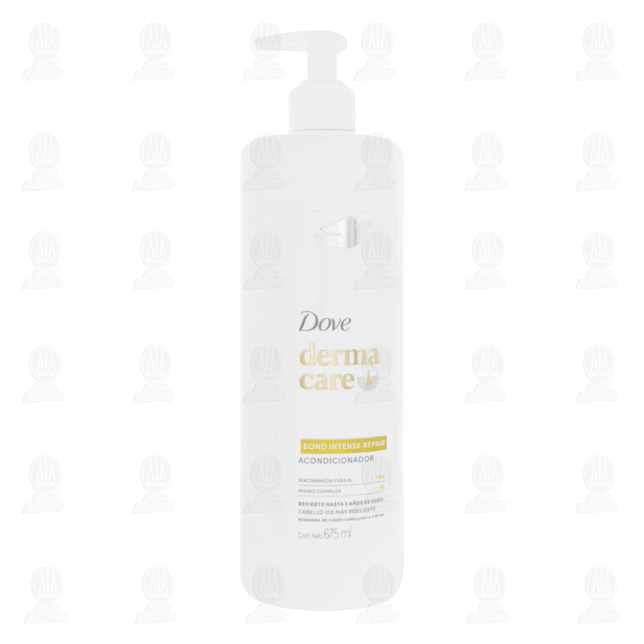 Acondicionador Dove Derma Care Bond Intense Repair, 675 ml. image number 0
