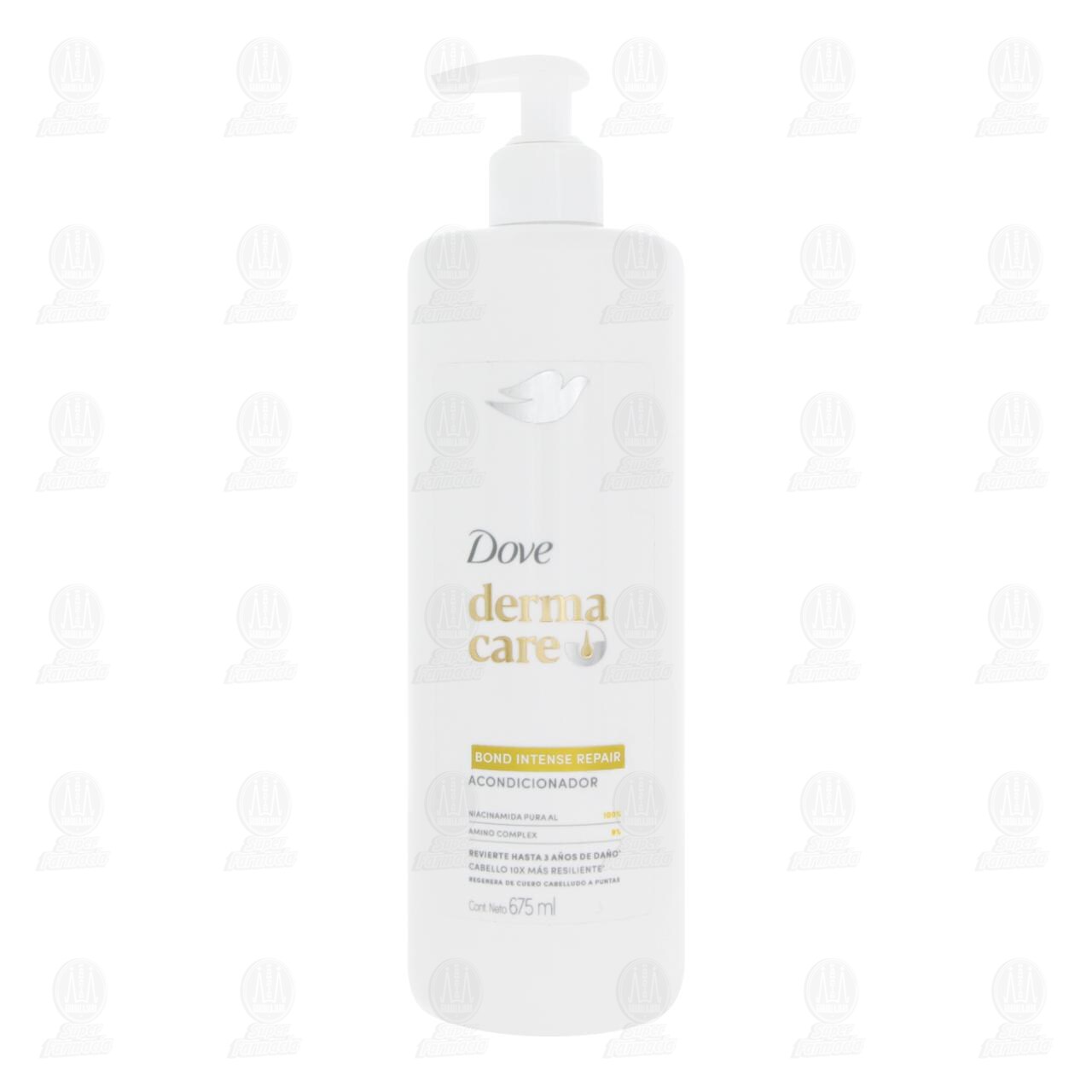 Acondicionador Dove Derma Care Bond Intense Repair, 675 ml. image number 1