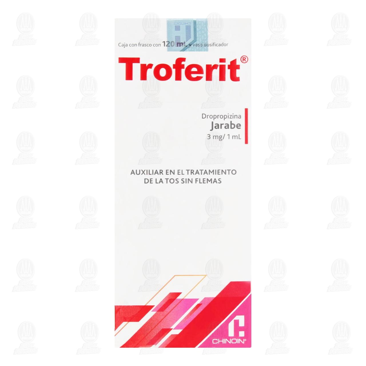 Troferit Jarabe 3mg/1ml, 120 ml. image number 1