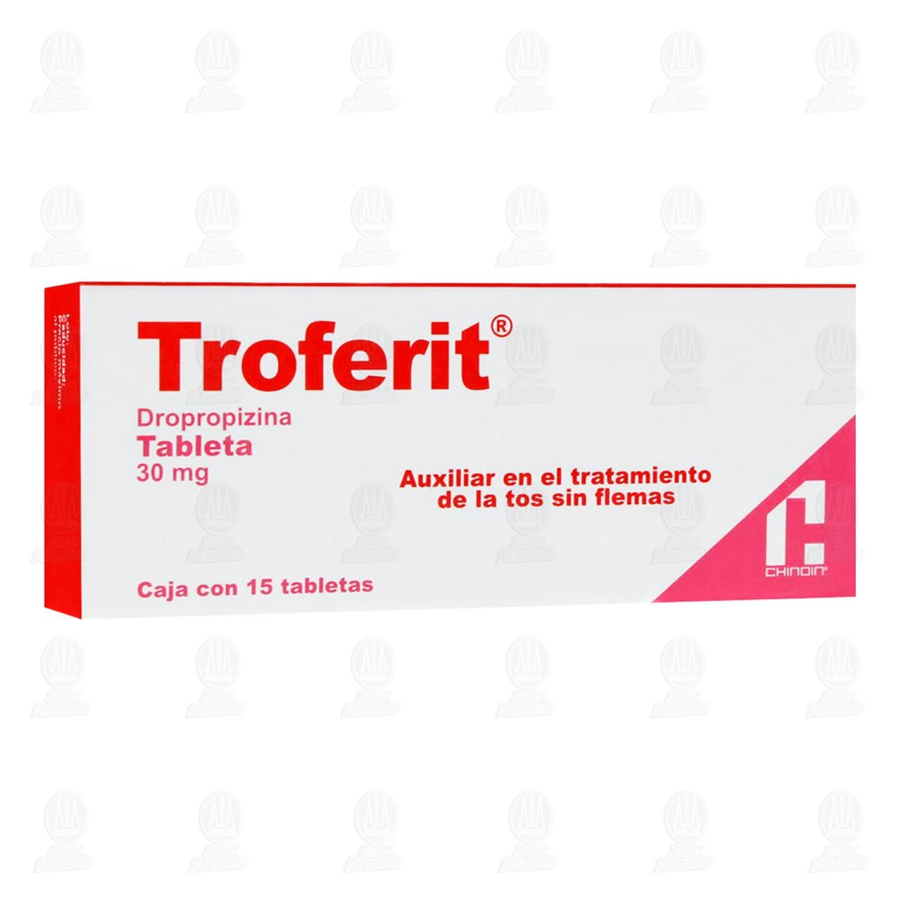 Troferit 30 mg, 15 Tabletas.