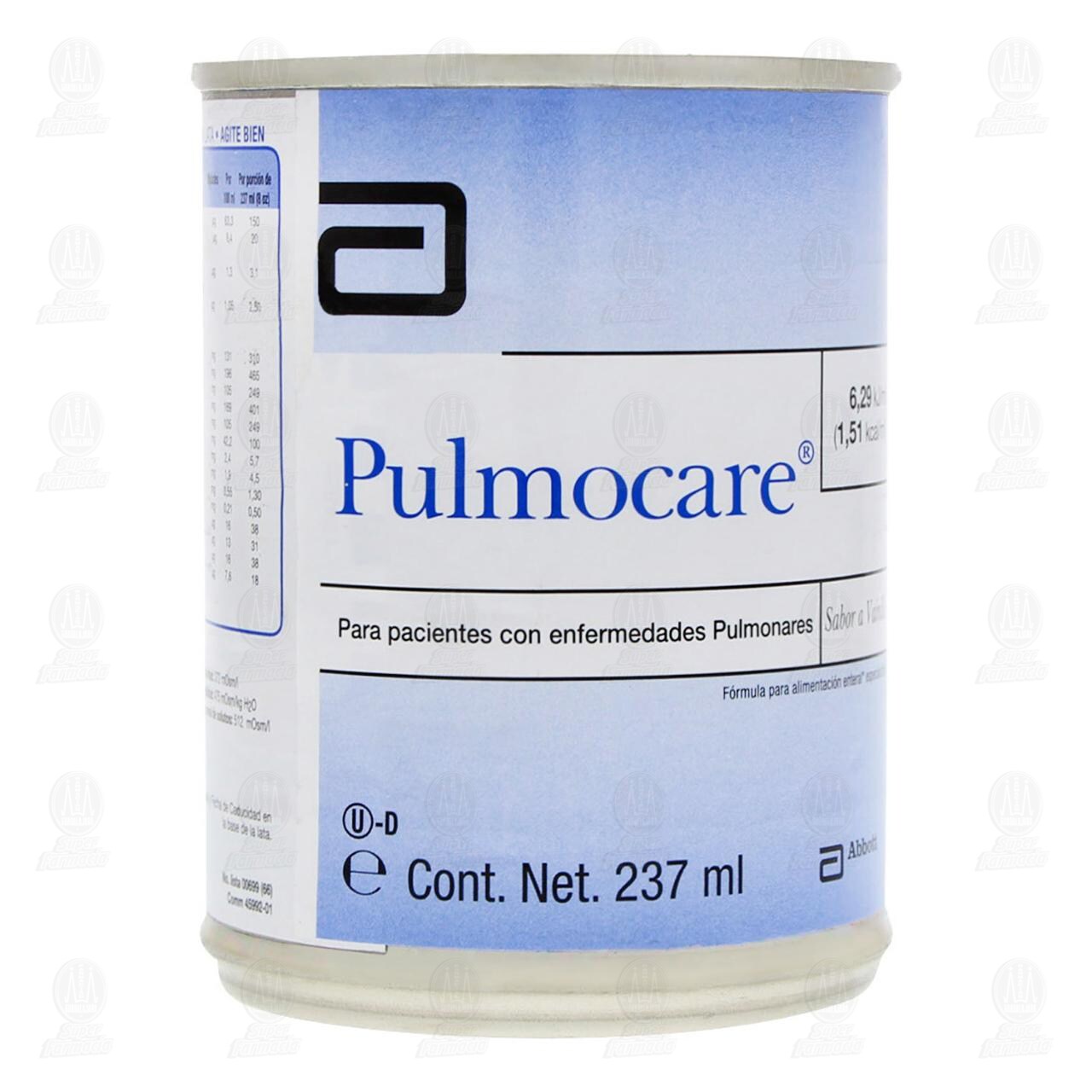 Pulmocare Vainilla, 237 ml. image number 0