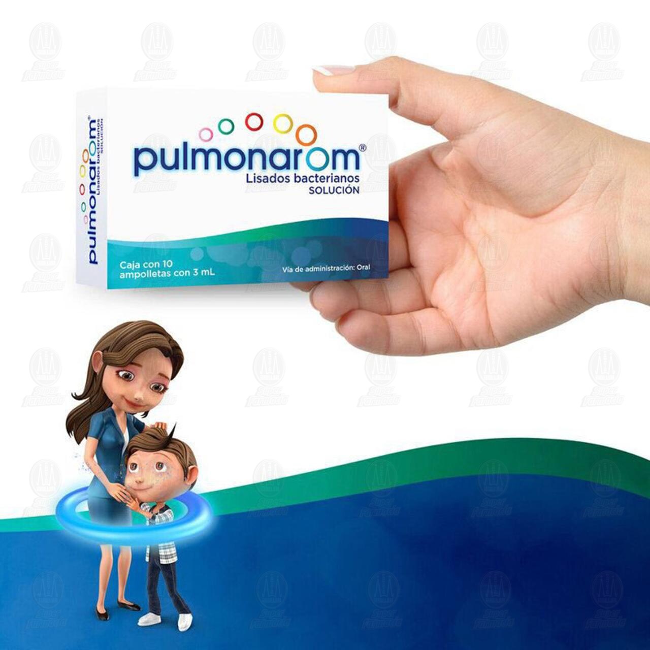 Pulmonarom Lisados Bacterianos, 10 Ampolletas con 3 ml. image number 4