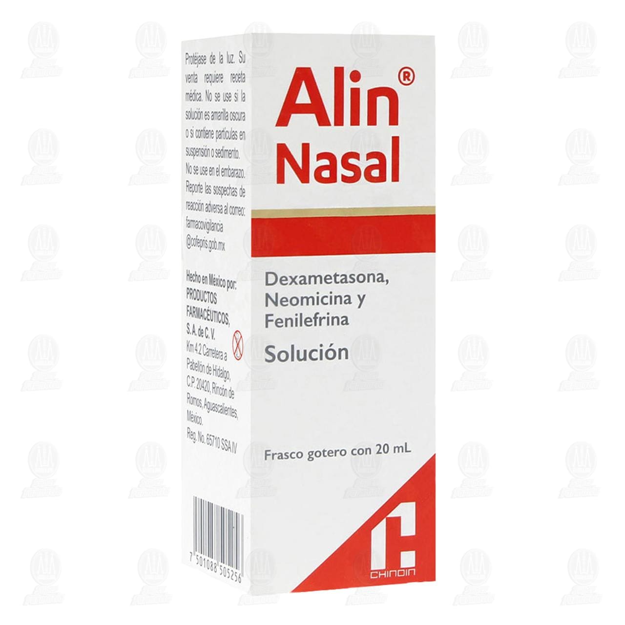 Alin Nasal Soluci&oacute;n, 20 ml.
