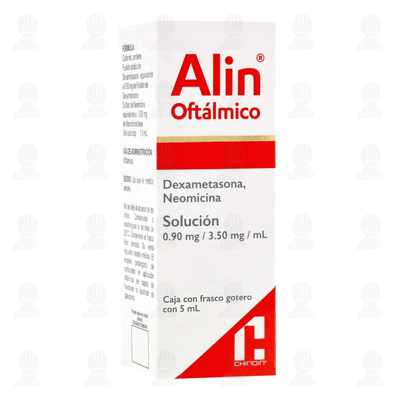 Alin Oft&aacute;lmico 0.90mg/3.50mg, 5 ml. image number 0
