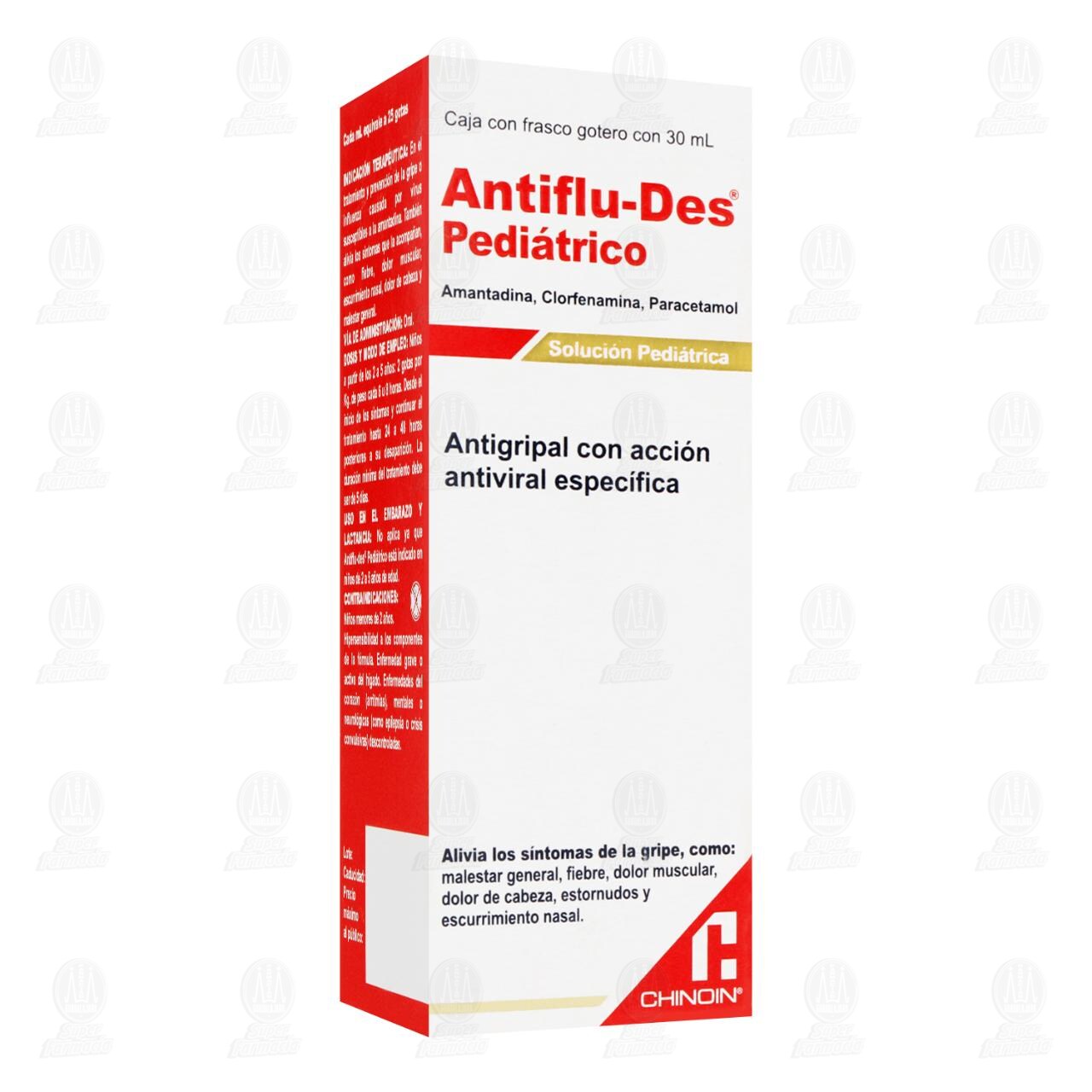 Antiflu-Des Pedi&aacute;trico Soluci&oacute;n, 30  ml. image number 0