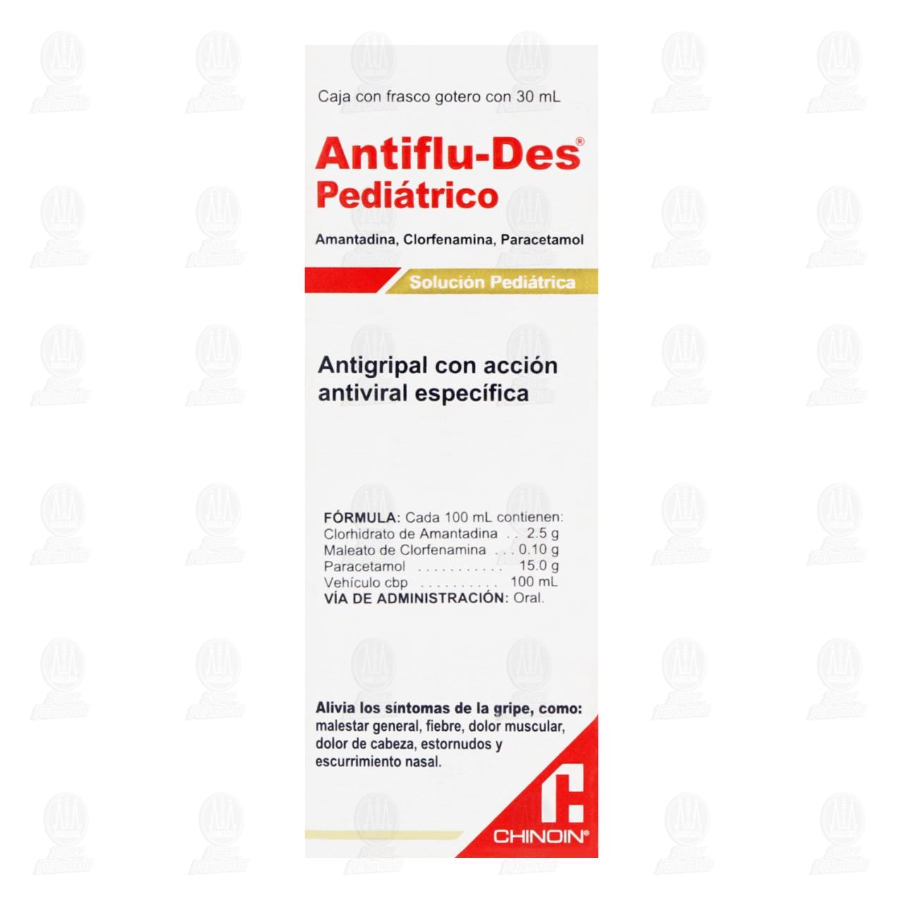 Antiflu-Des Pedi&aacute;trico Soluci&oacute;n, 30  ml. image number 2