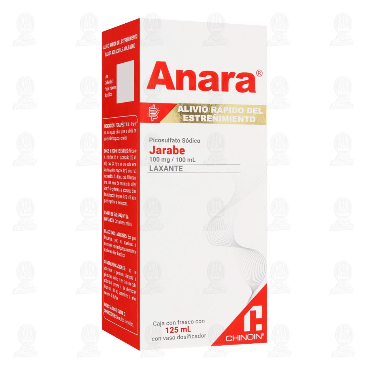 Anara Jarabe 100mg/100ml, 125 ml. image number 0