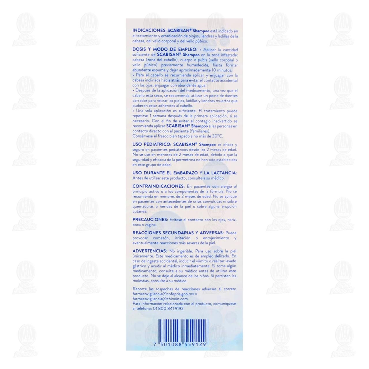 Scabisan Shampoo, 110 ml. image number 3