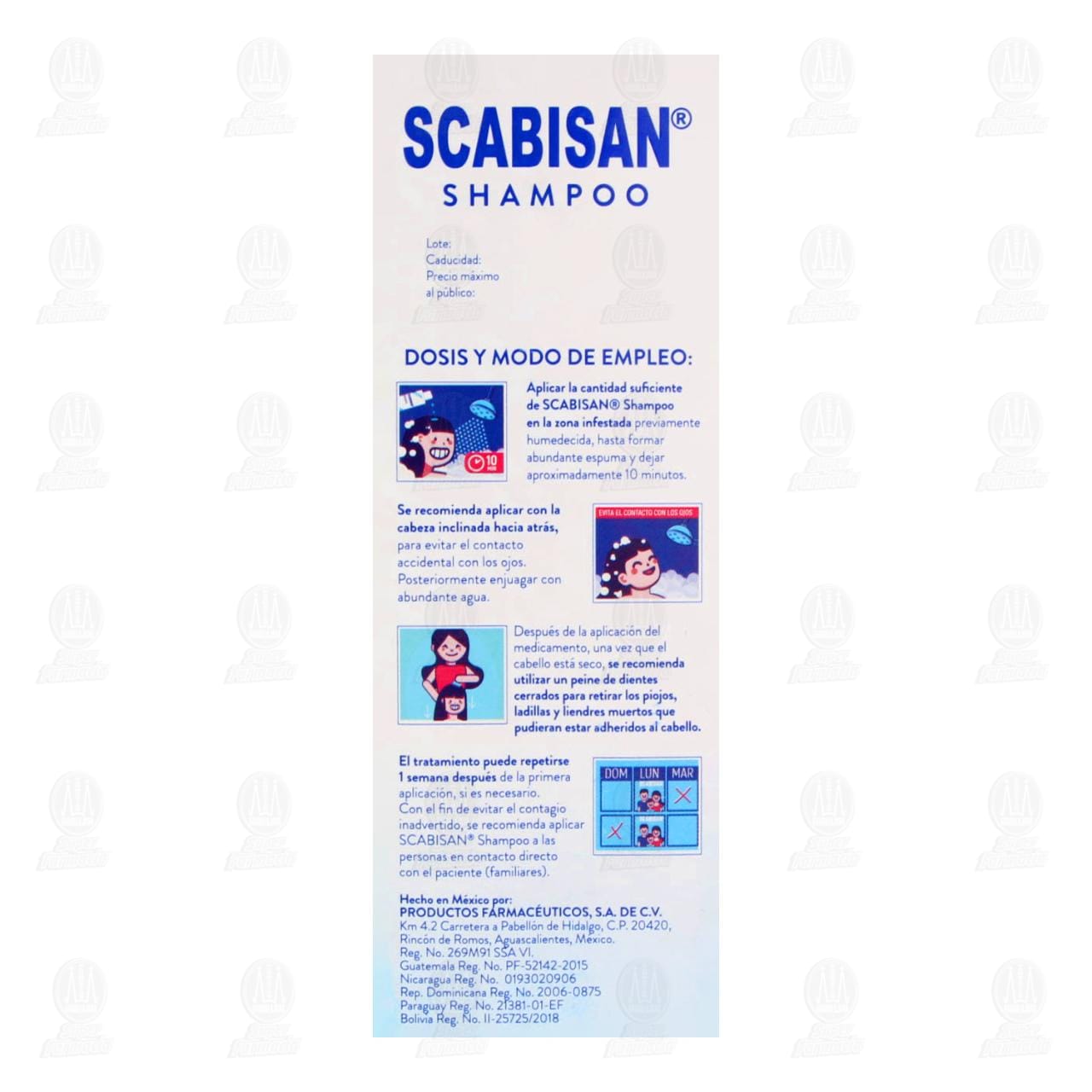 Scabisan Shampoo, 110 ml. image number 2