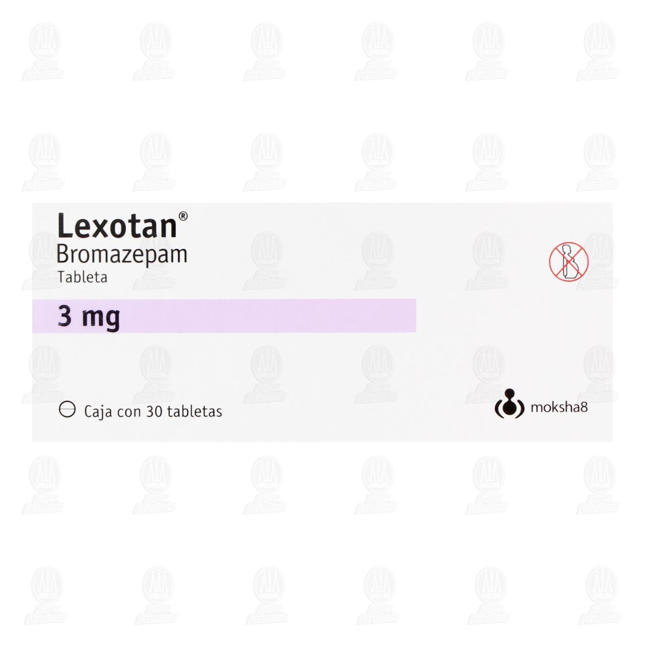 Lexotan 3 mg, 30 Tabletas. image number 1