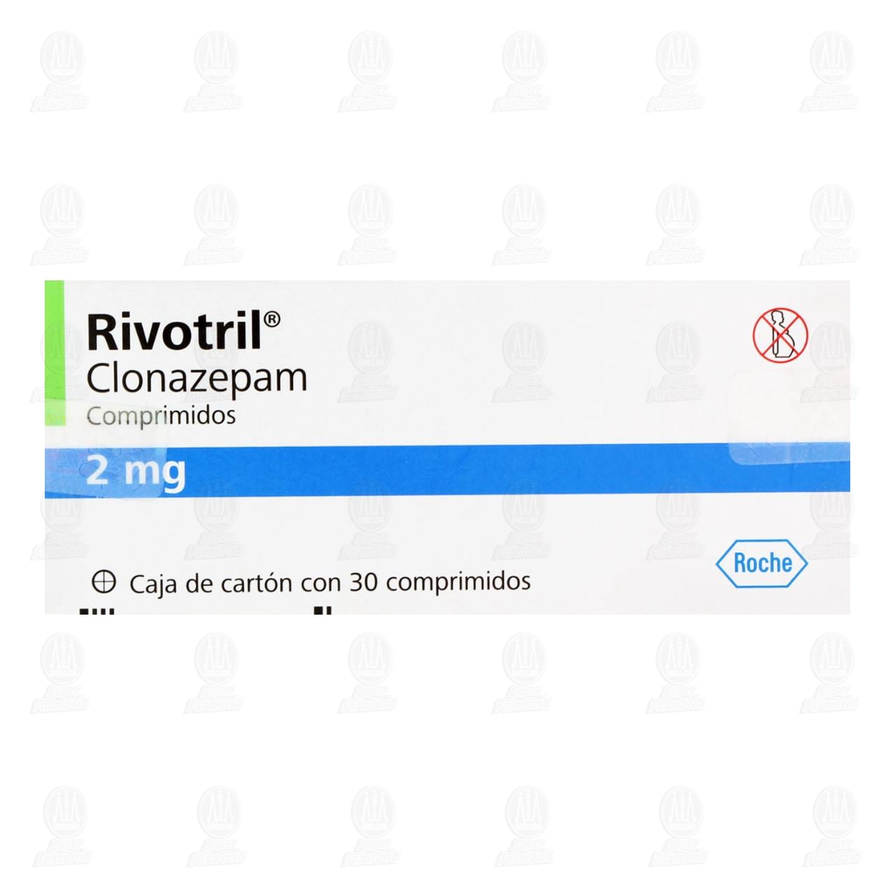 Rivotril 2 mg, 30 Comprimidos. image number 1