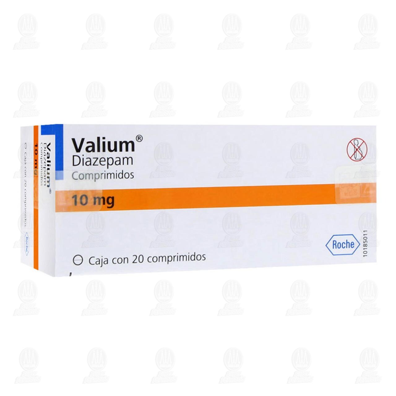 Valium 10mg 20 Comprimidos