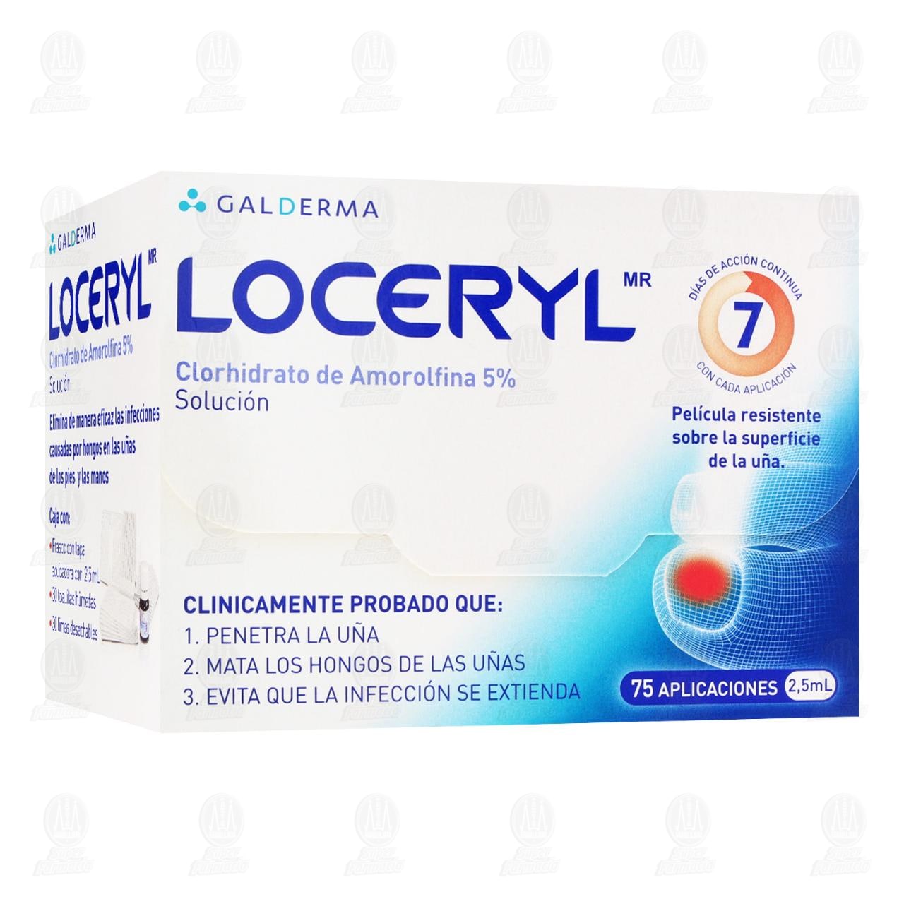 Loceryl Soluci&oacute;n 5%, 2.5 ml. image number 0