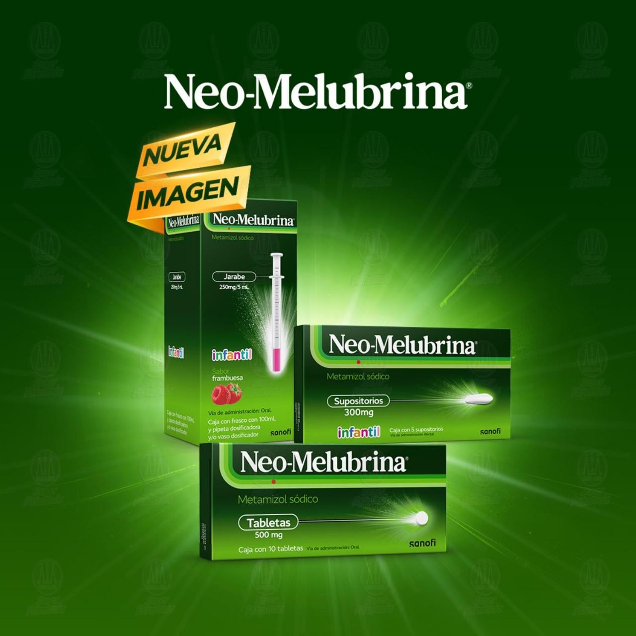 Neo-Melubrina 250mg/5ml Jarabe Infantil Sabor Frambuesa, 100 ml. image number 4