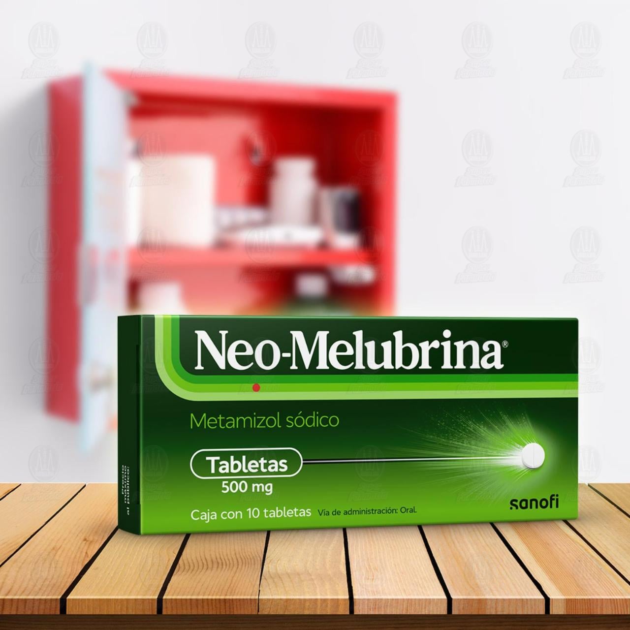Neo-Melubrina 500 mg, 10 Tabletas. image number 4