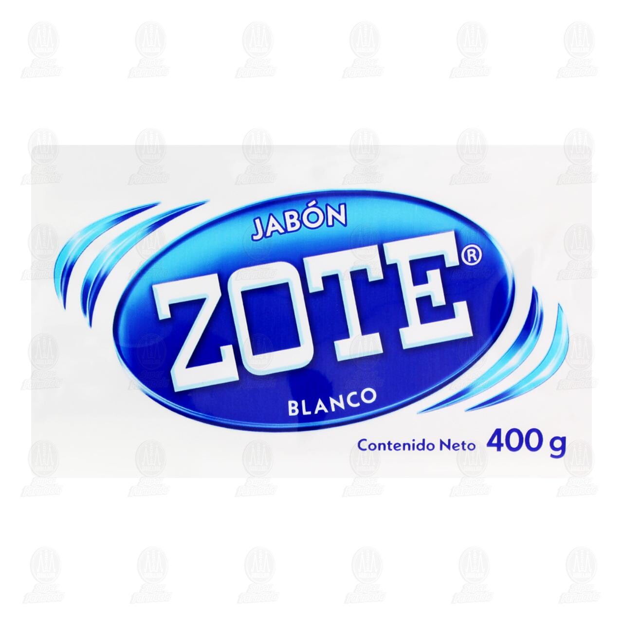 Jabón para Lavandería Zote Blanco en Barra, 400 gr. image number 1