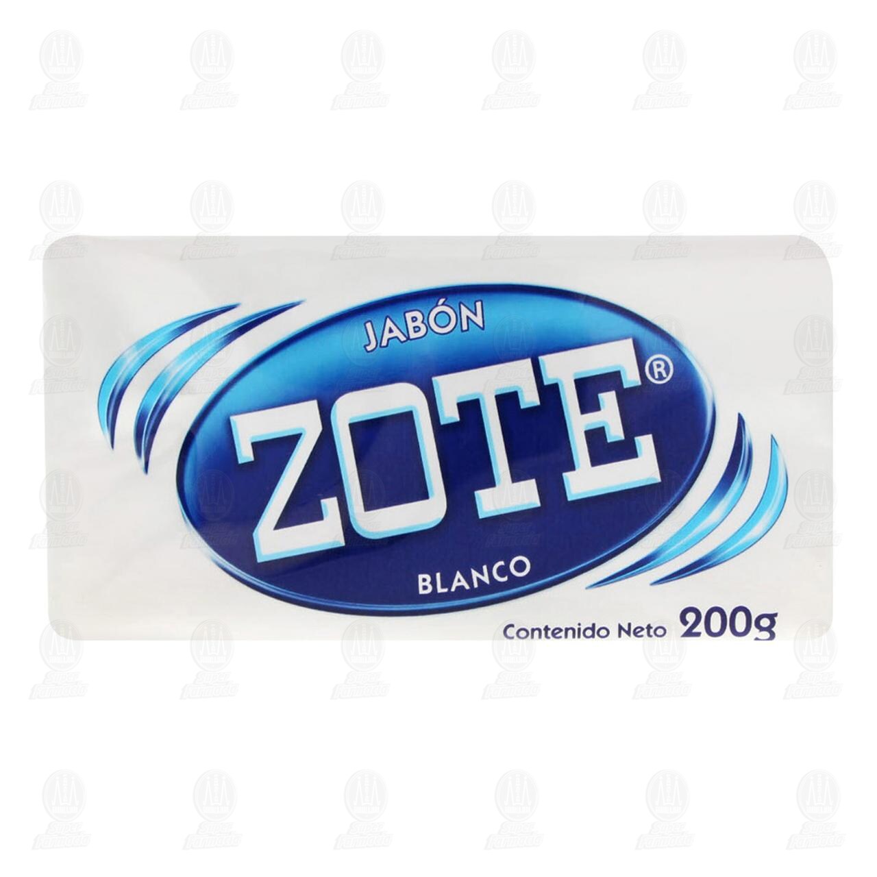 Jabón para Lavandería Zote Blanco en Barra, 200 gr. image number 1