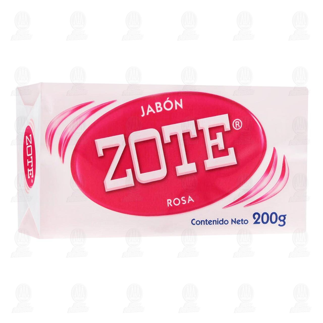 Jabón para Lavandería Zote Rosa en Barra, 200 gr. image number 0