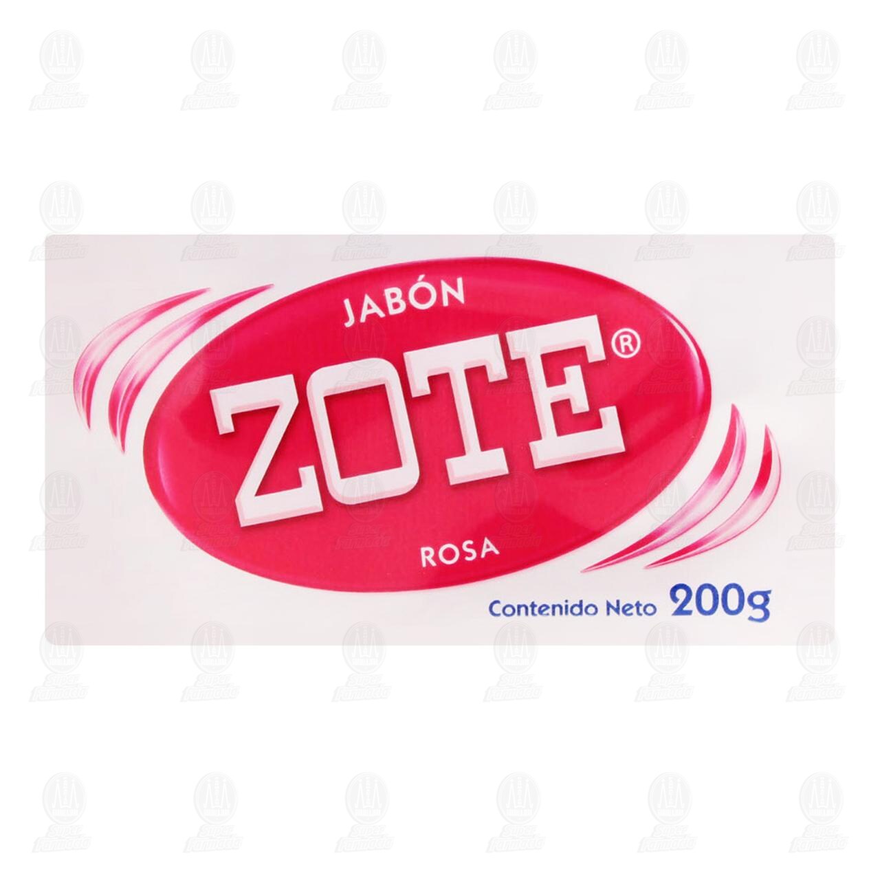 Jabón para Lavandería Zote Rosa en Barra, 200 gr. image number 1