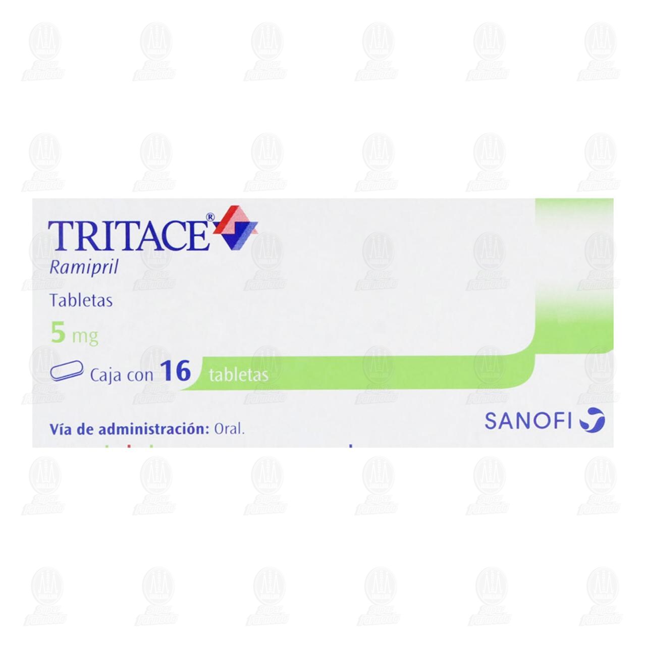 Tritace 5 mg, 16 Tabletas. image number 1