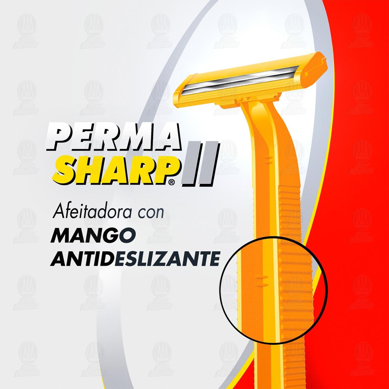 M&aacute;quinas para Afeitar Perma Sharp II Desechables, 2 pzas. image number 4