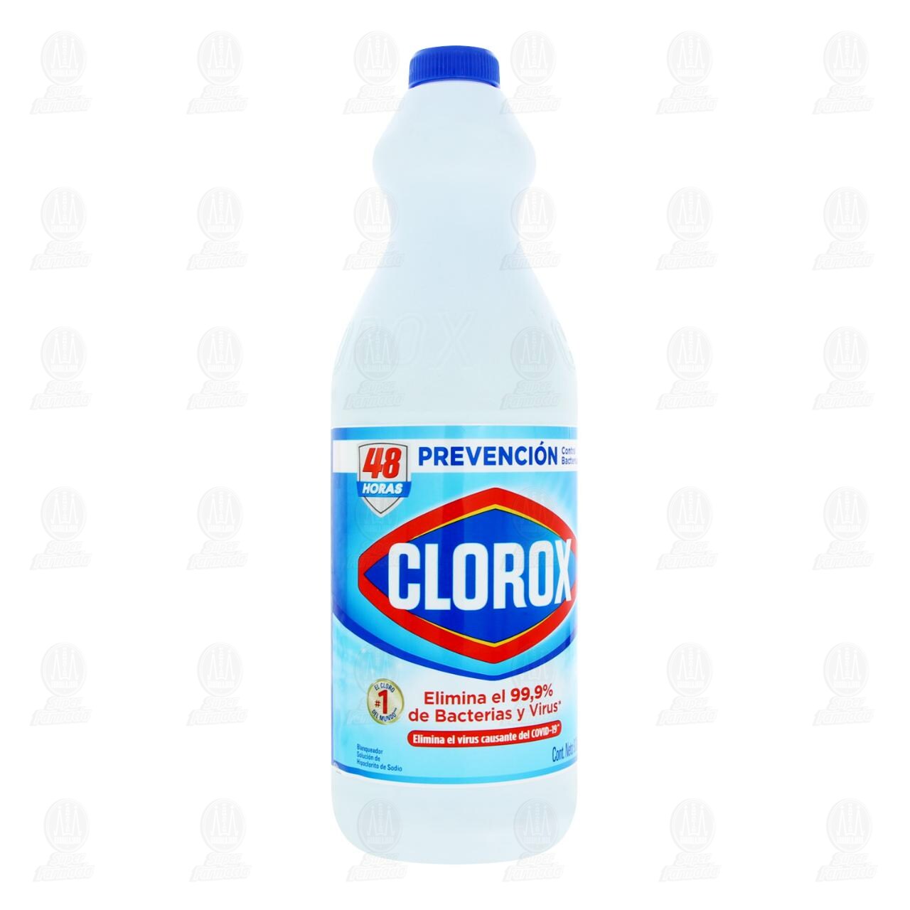 Blanqueador Clorox Original Triple Acción, 930 ml.