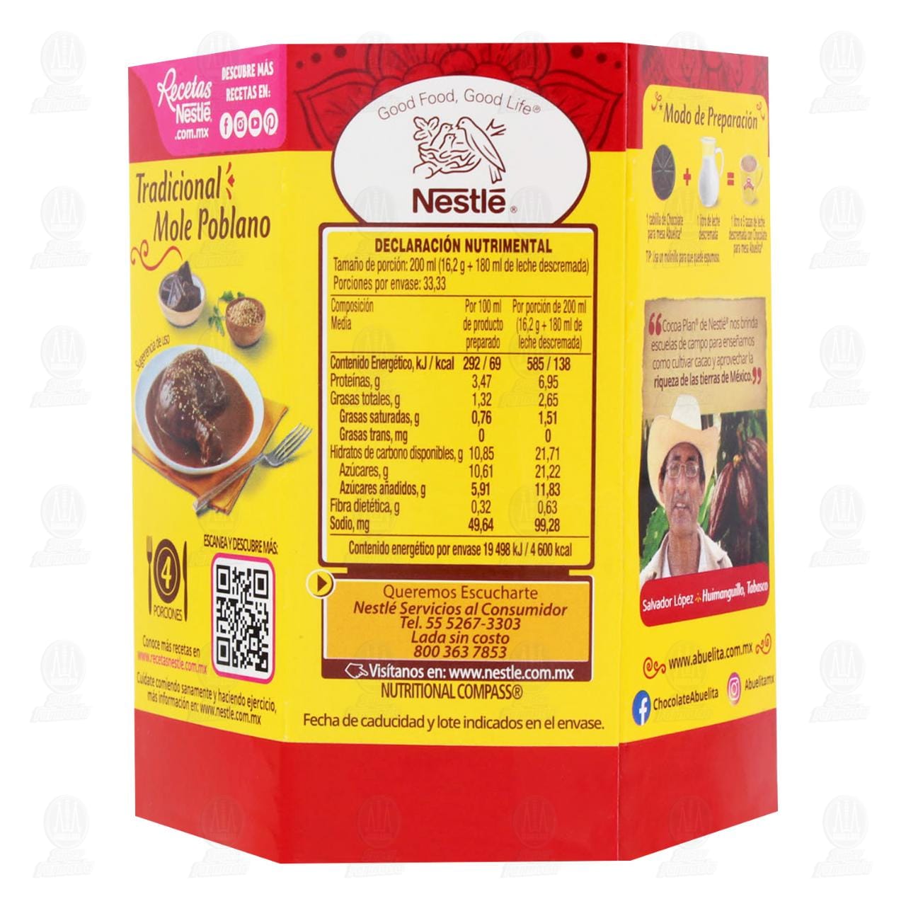 Arriba 51+ imagen receta para preparar chocolate abuelita Abzlocal.mx