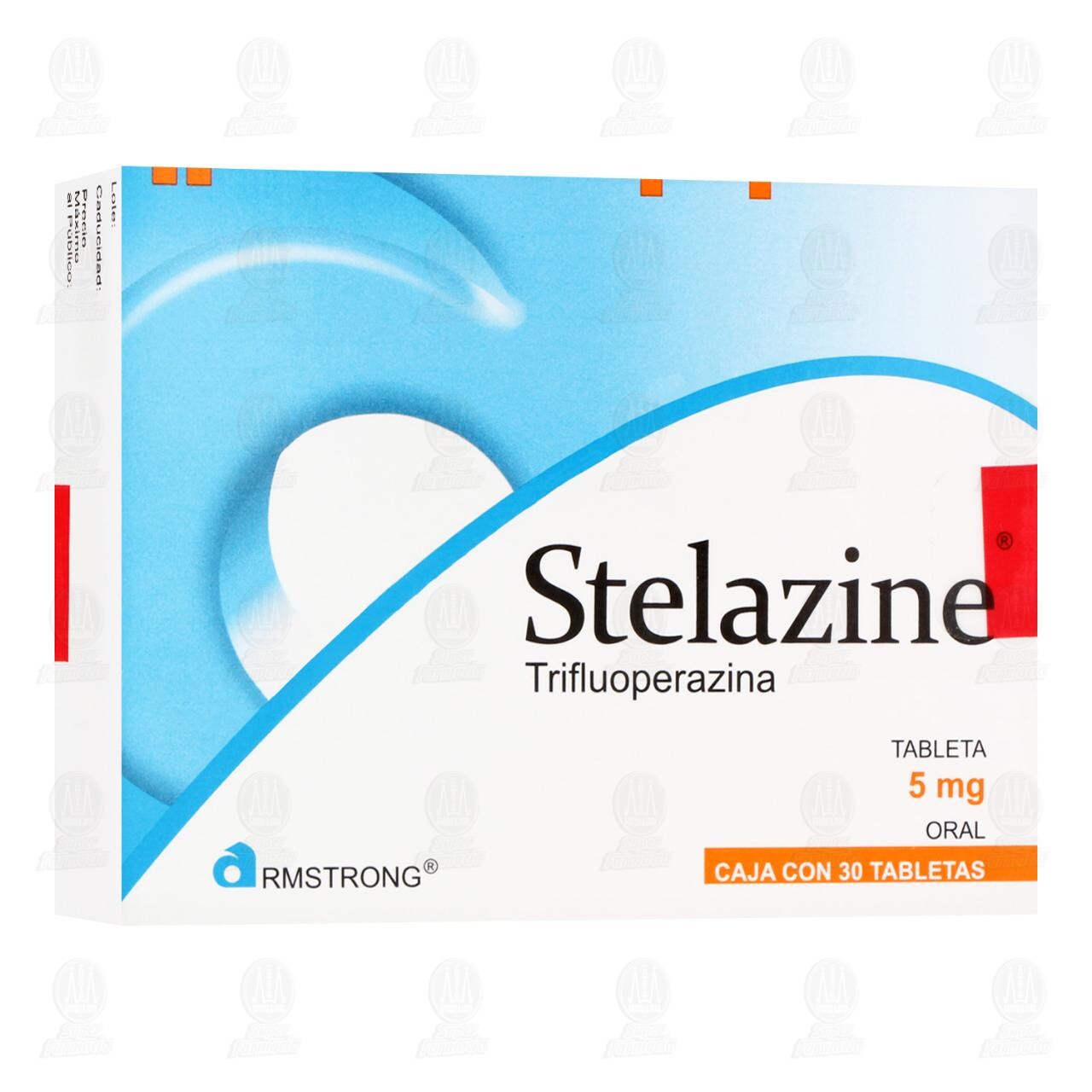 Stelazine 5 mg, 30 Tabletas. image number 0