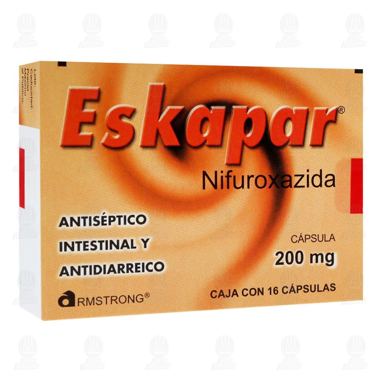 Eskapar 200 mg, 16 Cápsulas.