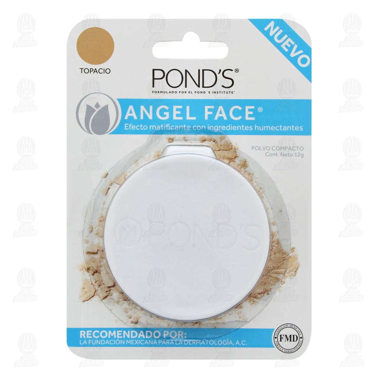 Maquillaje en Polvo Pond's Angel Face Color Topacio, 12 gr. Maquillaje en Polvo Pond's Angel Face Color Topacio, 12 gr.