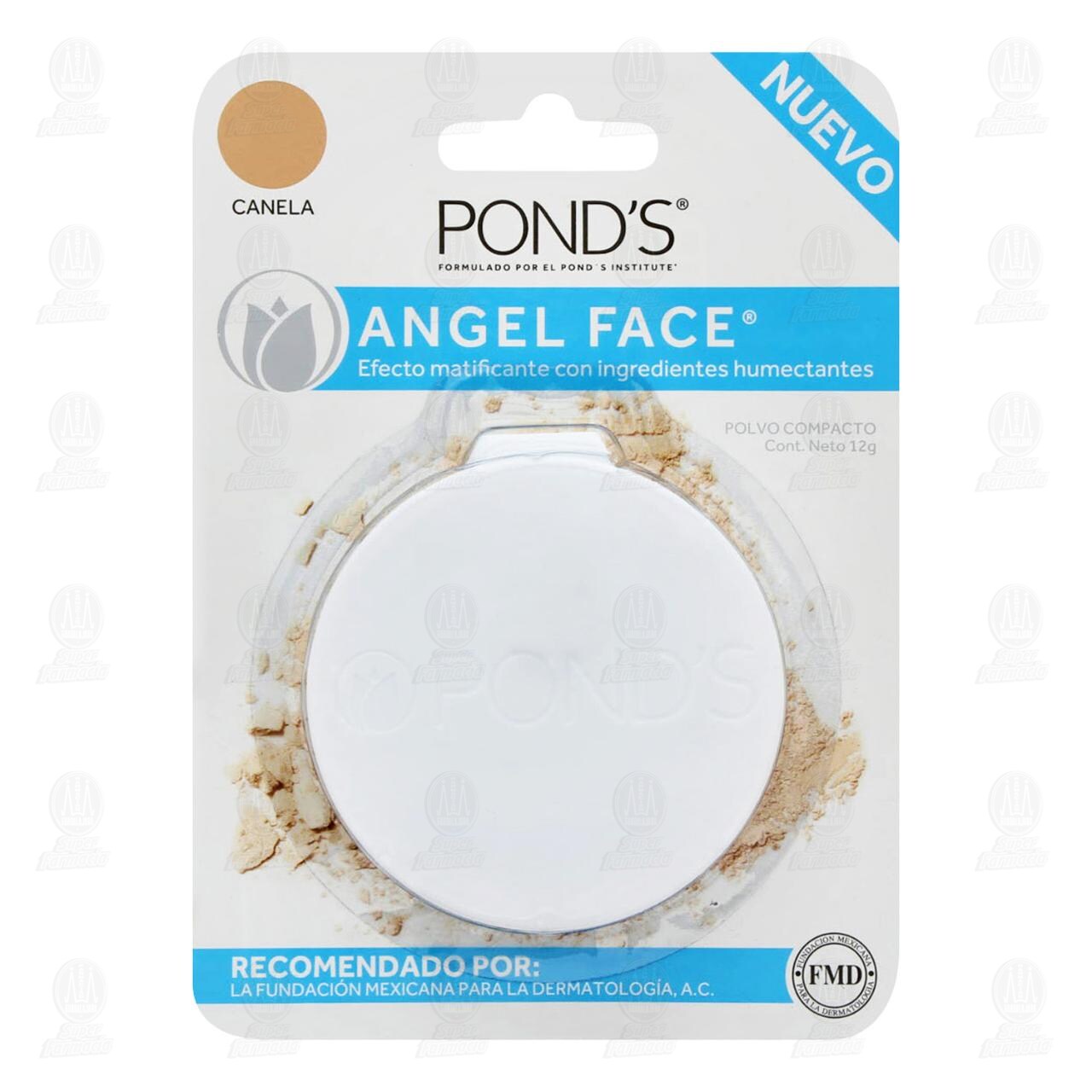 Maquillaje en Polvo Pond's Angel Face Color Canela, 12 gr.
