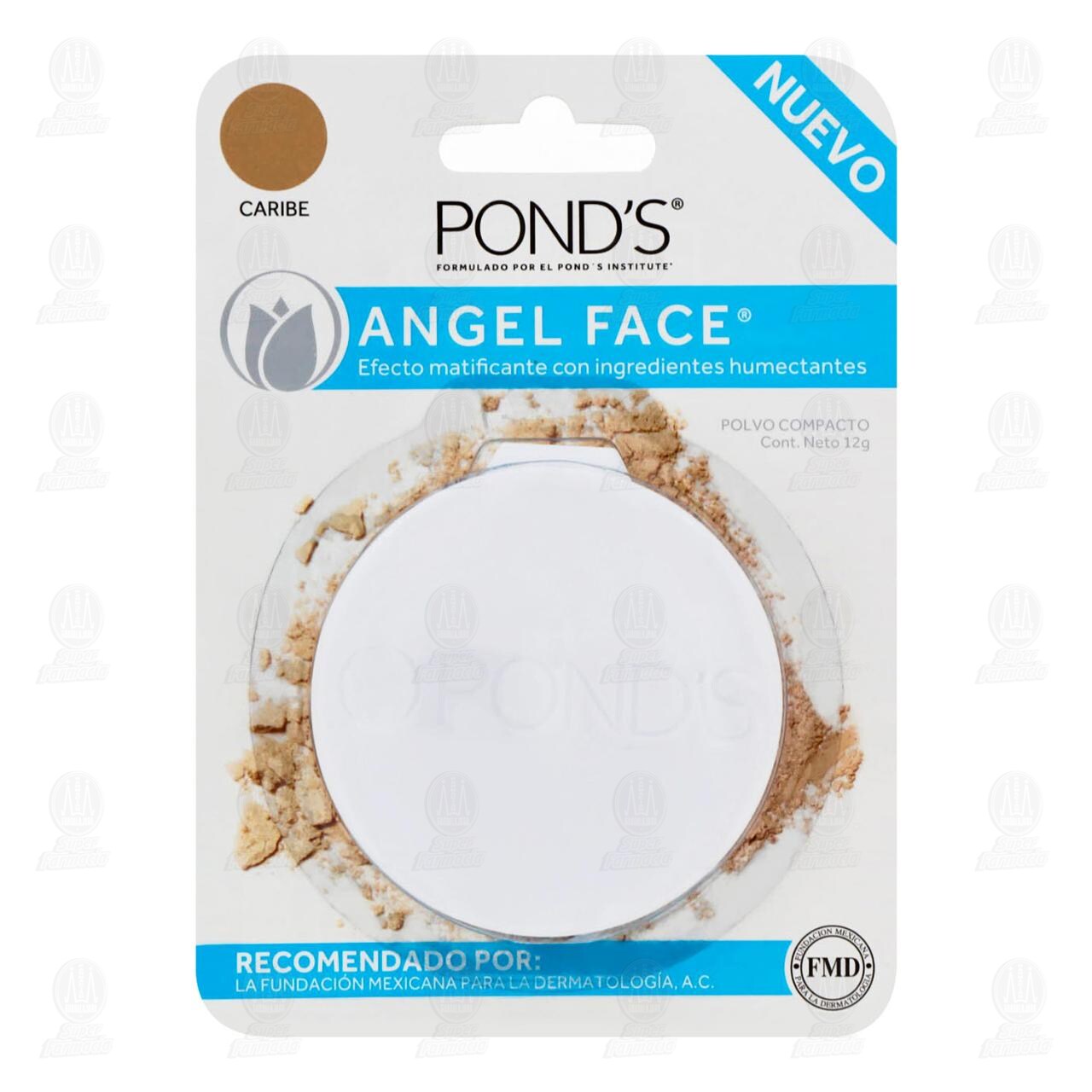 Maquillaje en Polvo Pond's Angel Face Color Caribe, 12 gr.