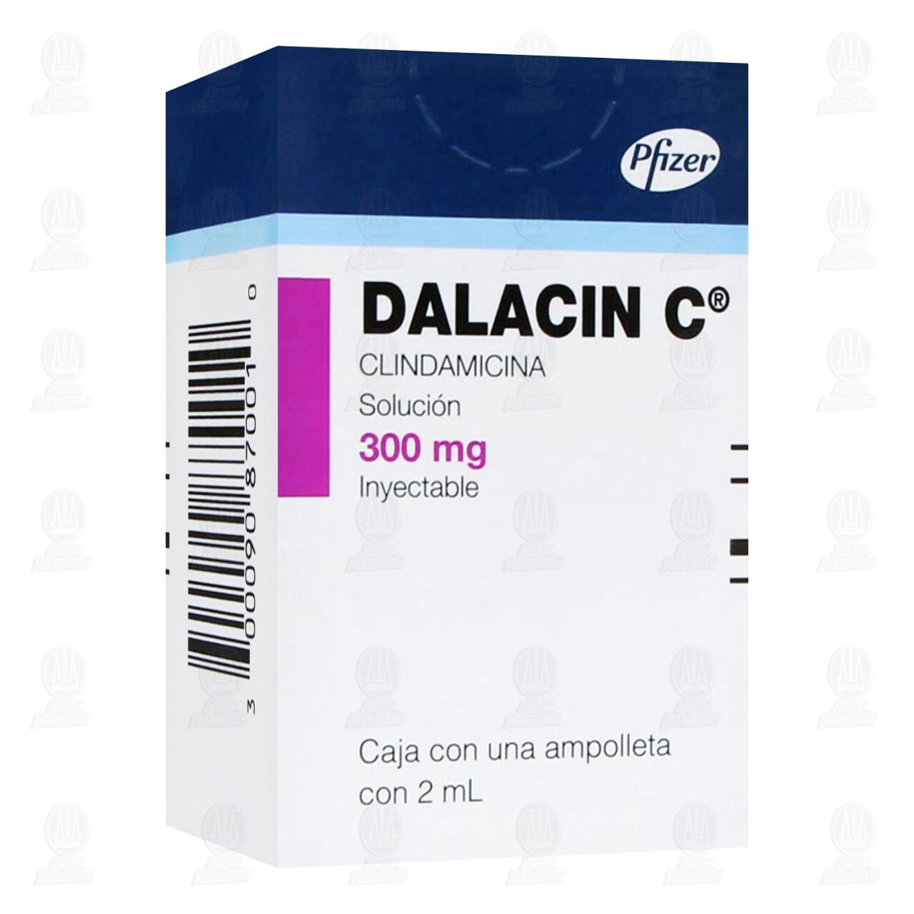 Dalacin C 300 mg 2 ml, 1 Ampolleta. image number 0