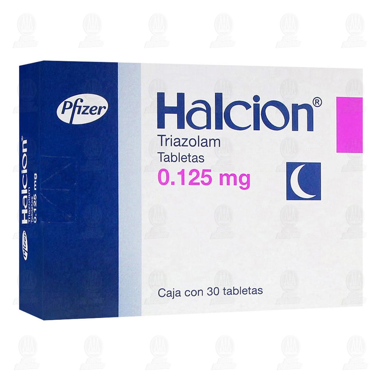 Halcion 0.125 mg, 30 Tabletas. image number 0