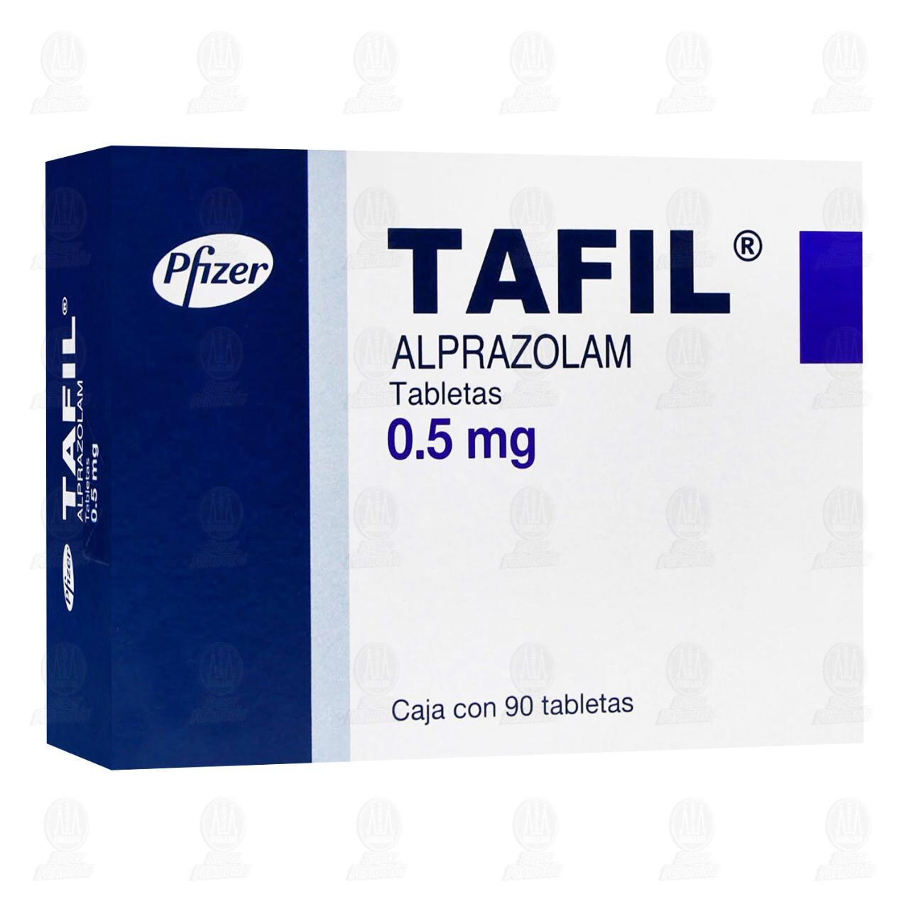 Tafil 0.5 mg, 90 Tabletas. image number 0