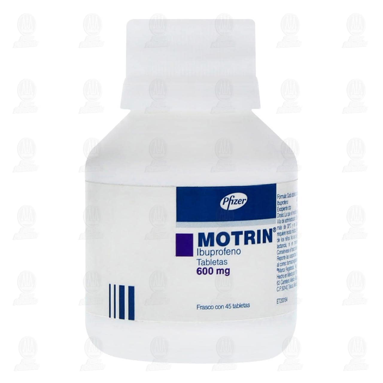 Imagen para Motrin 600 mg, 45 Grageas.