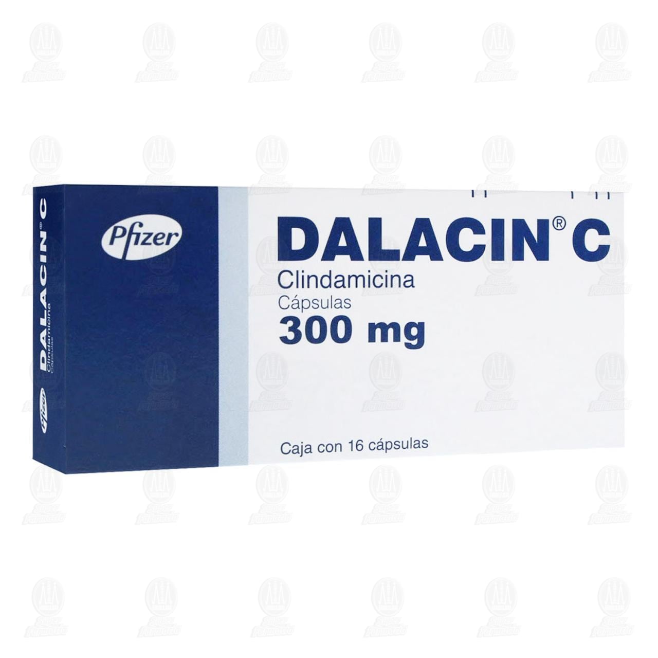 Imagen para Dalacin C 300mg 16 Capsulas