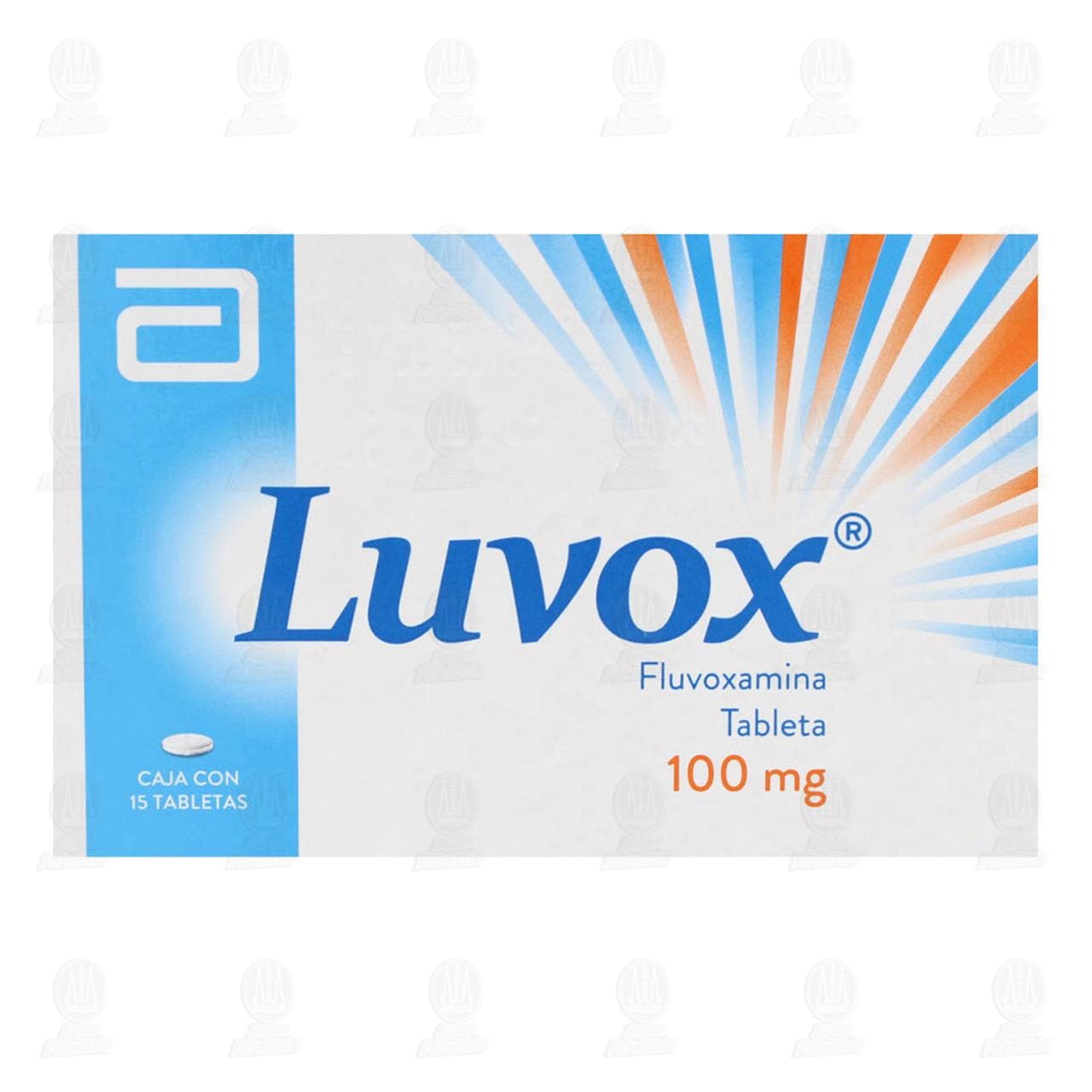 Luvox 100 mg, 15 Tabletas. image number 1