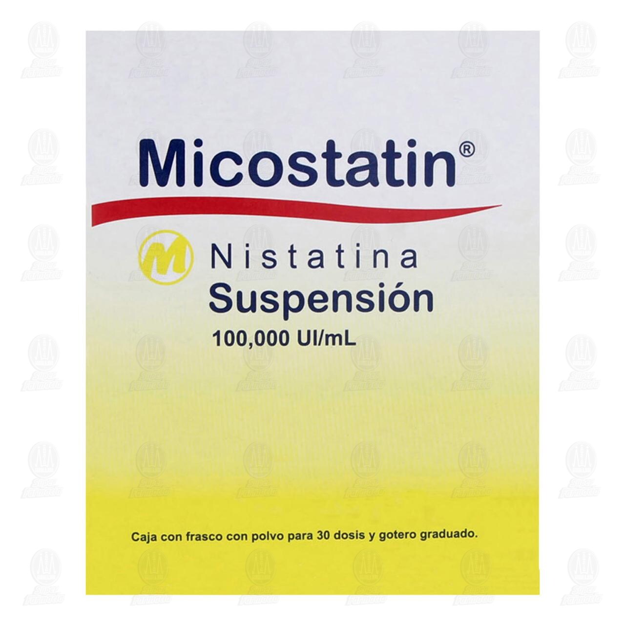 Micostatin 100,000UI/ml Suspensi&oacute;n, 30 Dosis. image number 1