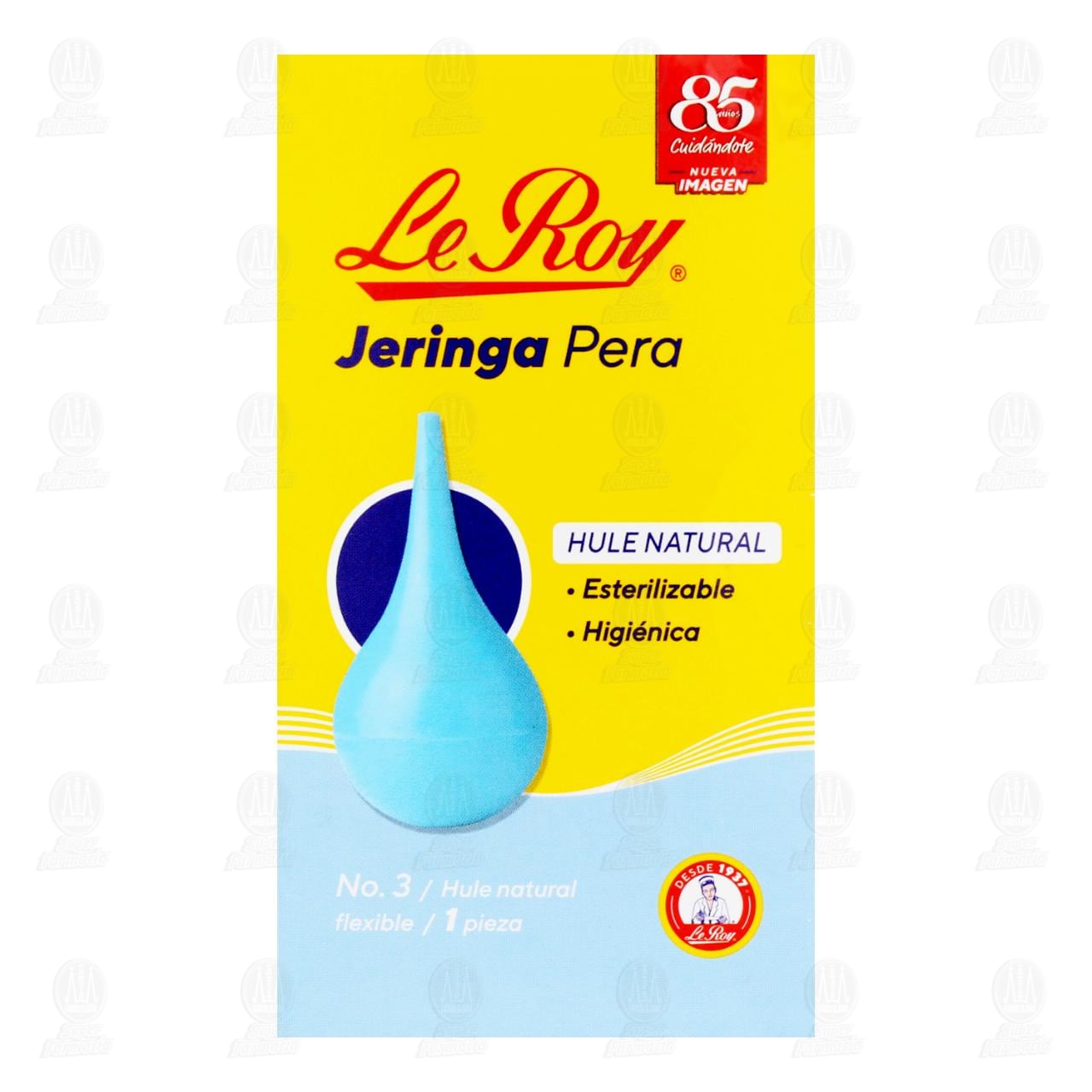 Jeringa Pera Le Roy de Hule No.3, 1 pz. image number 1